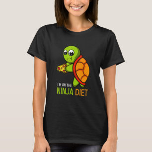 Ninja Diet Pizza T Shirt