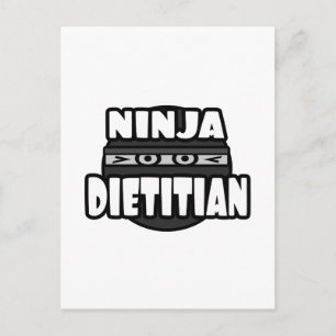 Ninja Dietitian Vykort