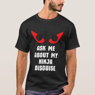 Ninja Disguise Kids Ninjas Småbarn Boys T Shirt