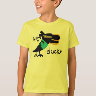 Ninja Ducky av Levi Roberts T Shirt