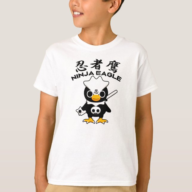 Ninja Eagle Tee Shirt (Framsida)