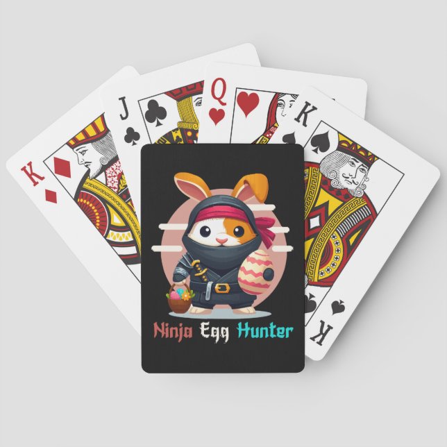 Ninja Egg Hunter Casinokort (Baksidan)
