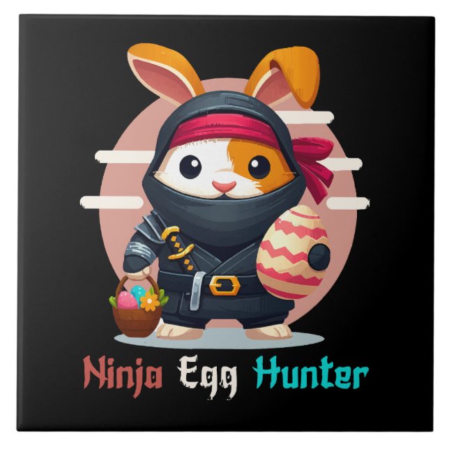 Ninja Egg Hunter Kakelplatta (Framsidan)