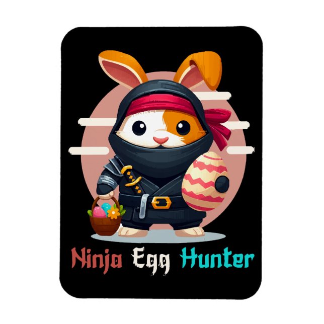 Ninja Egg Hunter Magnet (Vertikal)