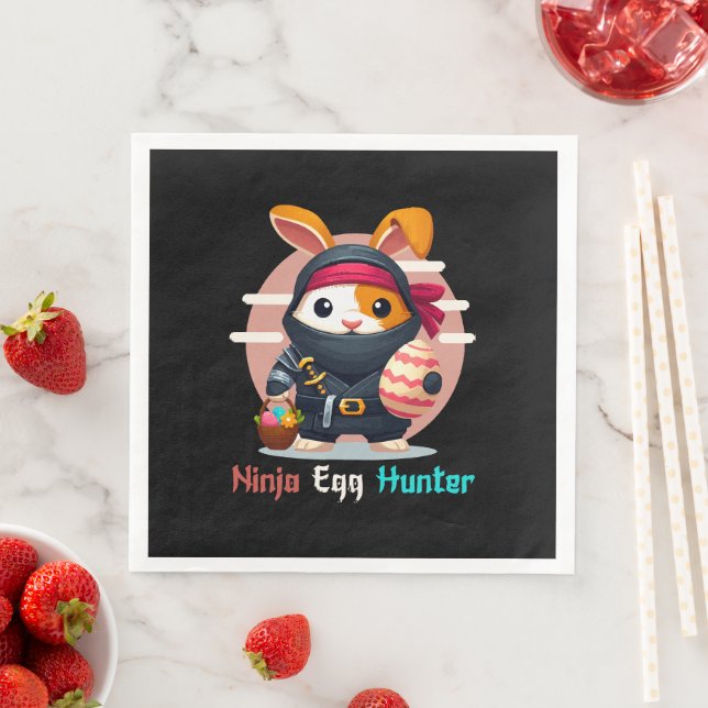 Ninja Egg Hunter Pappersservett (Insitu)