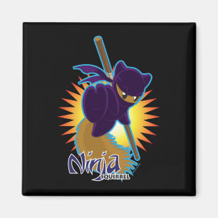 Ninja ekorre magnet