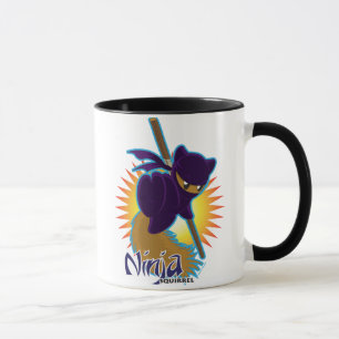 Ninja ekorre mugg
