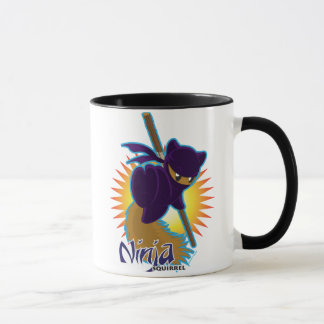 Ninja ekorre mugg