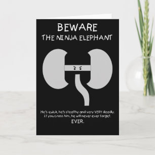 Ninja Elephant! Kort