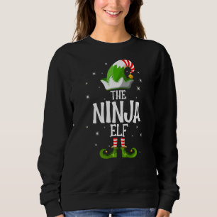 Ninja Elf-familjens matchningsgrupp jul T Shirt