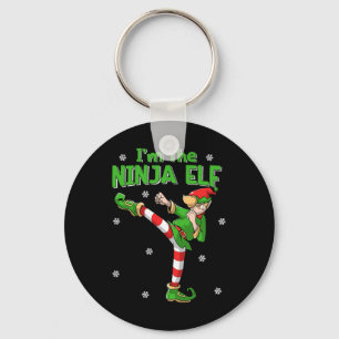 Ninja Elf Karate Taekwondo Martial Arts Mma Kristu Nyckelring