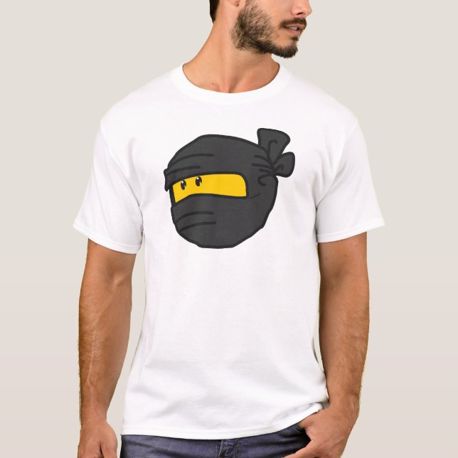 Ninja Emoji Tee Shirt (Framsida)