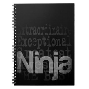 Ninja Extraordinaire Anteckningsbok