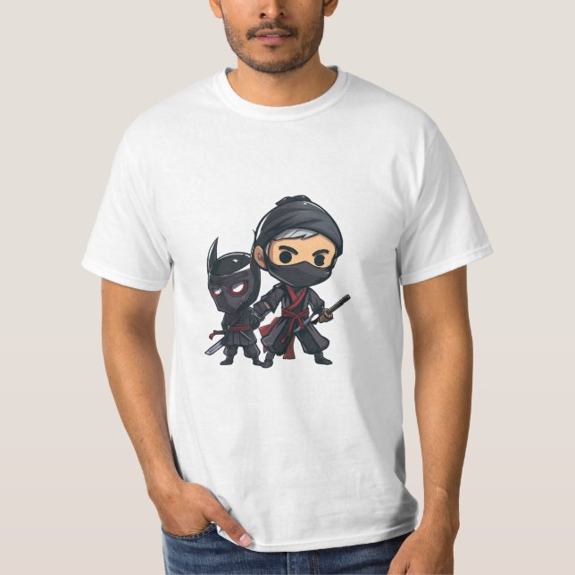 Ninja-familjen T Shirt (Framsida)