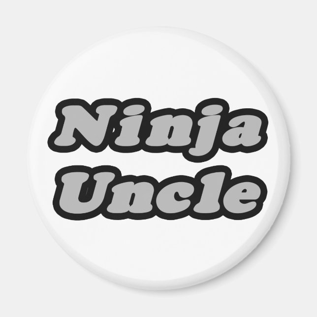 Ninja farbror magnet (Framsidan)