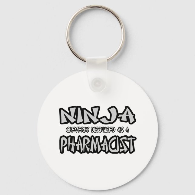 Ninja...farmaceut Nyckelring (Framsida)