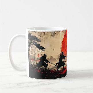 Ninja Fight - Design 1 Kaffemugg
