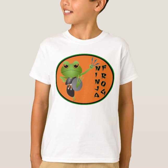 Ninja Frog T-shirt (Framsida)