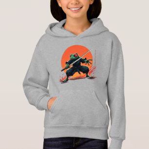 Ninja Frog Warrior - Samurai Katana Anime Fighter T Shirt