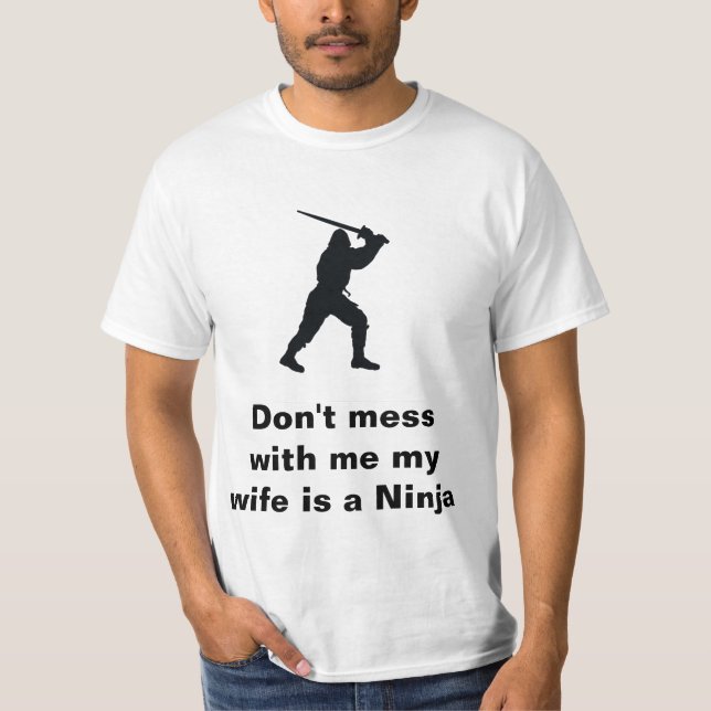 Ninja fru t-shirt (Framsida)