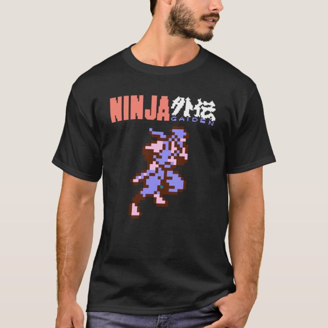 Ninja Gaidens Ryu med Logotyp Essential T Shirt (Framsida)