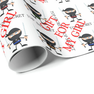 Ninja gåvavakter för min flicka presentpapper