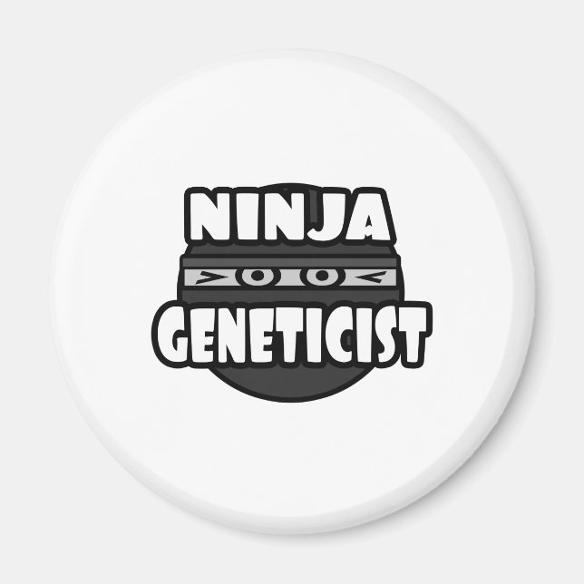 Ninja Geneticist Magnet (Framsidan)