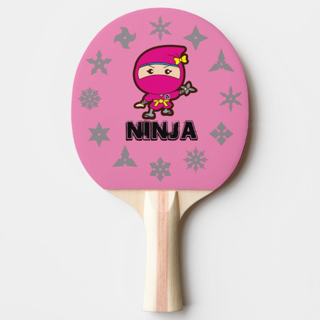 Ninja Girl Pingisracket (Framsidan)