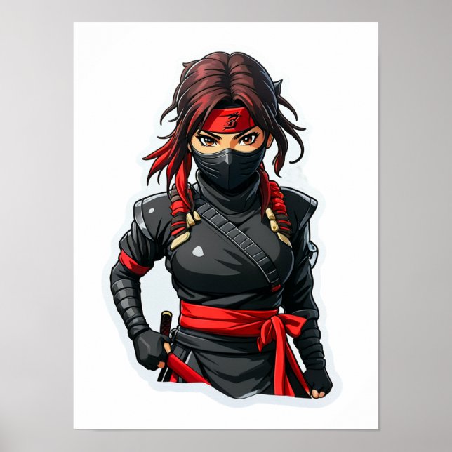Ninja Girl Poster (Framsidan)