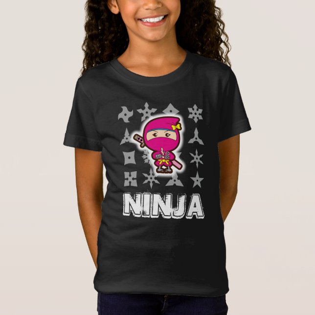 Ninja Girl T Shirt (Framsida)