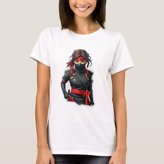Ninja Girl T Shirt (Framsida)