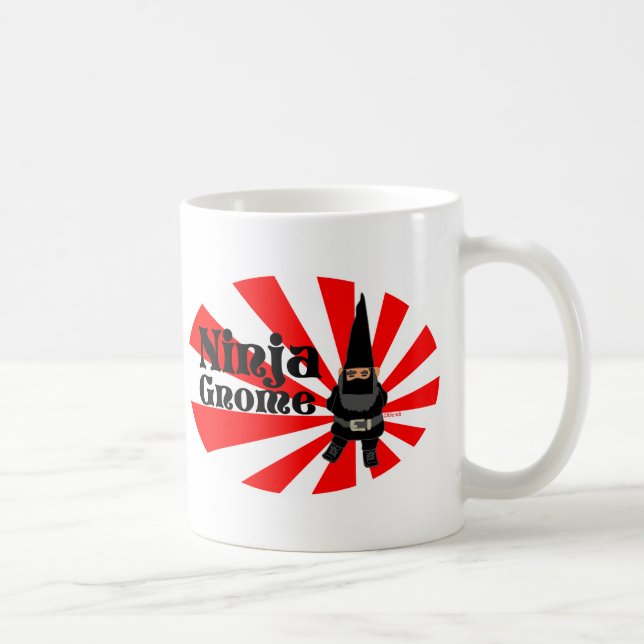 Ninja Gnome Kaffemugg (Höger)