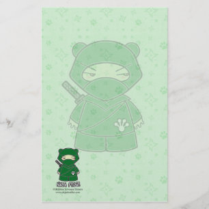Ninja groda! Brevpapper