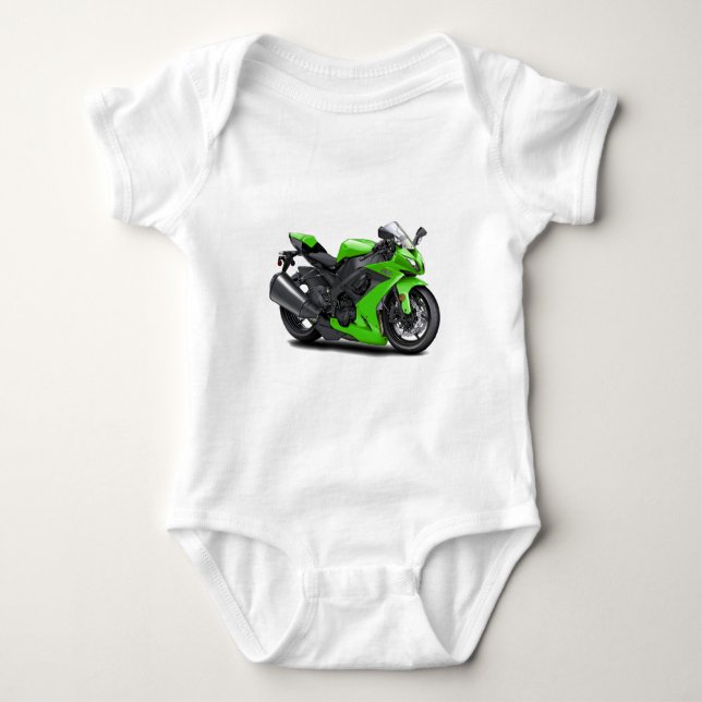 Ninja gröntcykel tröja (Framsida)