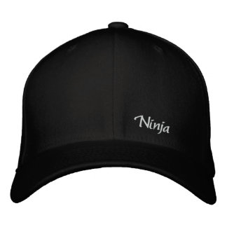 Ninja hat broderad keps