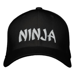 Ninja Hat Broderad Keps