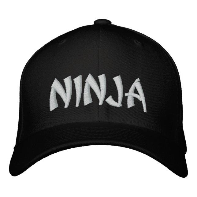 Ninja Hat Broderad Keps (Framsida)