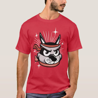 Ninja hund presentfamilj t shirt