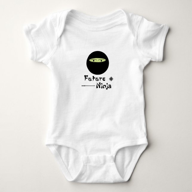 ninja i utbildning tee (Framsida)