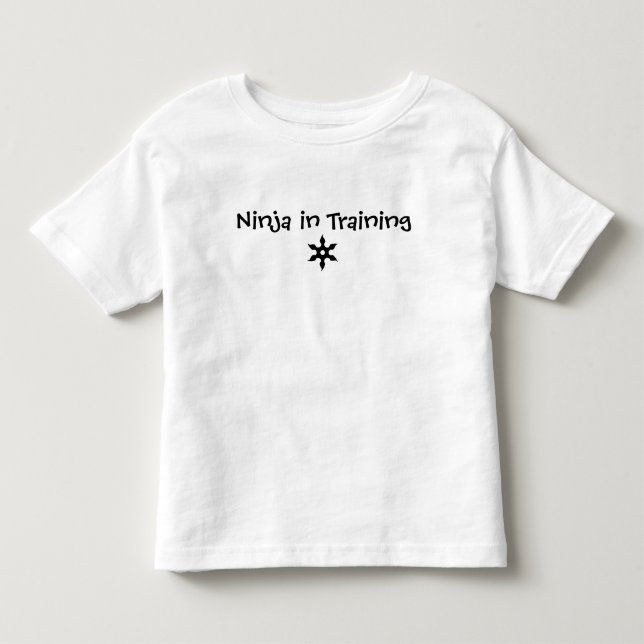 Ninja i utbildning tee shirt (Framsida)