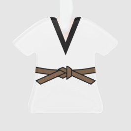 Ninja in Training Brown Bälte Personlig