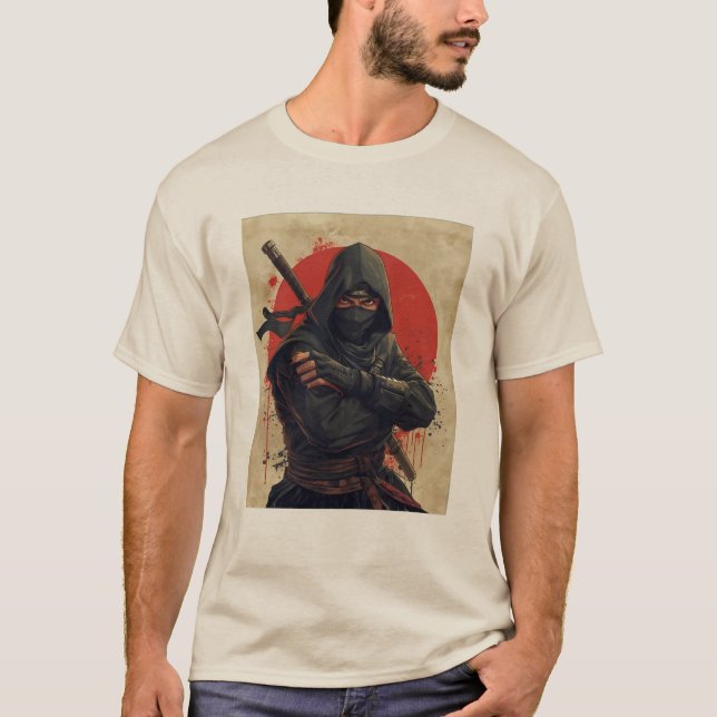 NINJA JAPANESE ART T SHIRT (Framsida)