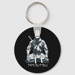 Ninja Japansk Mördare Nyckelring