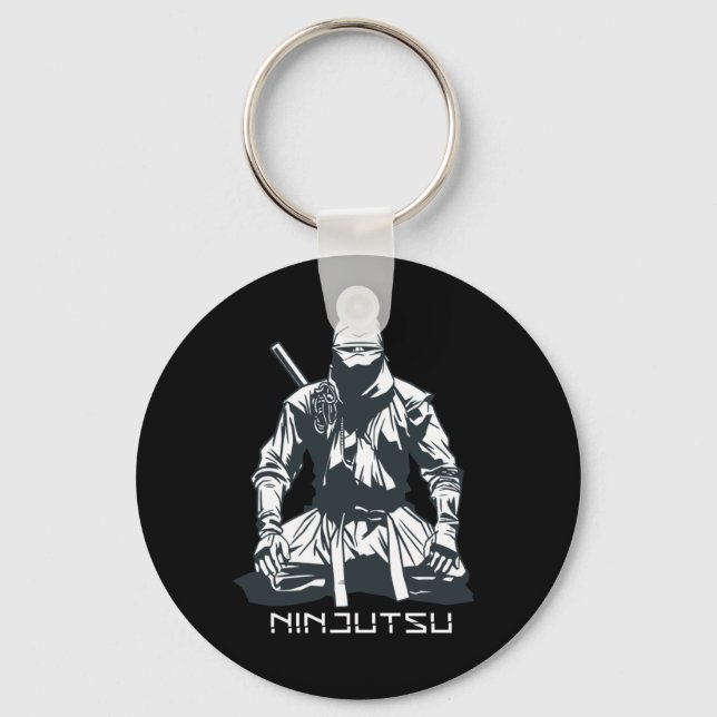 Ninja Japansk Mördare Nyckelring (Framsida)