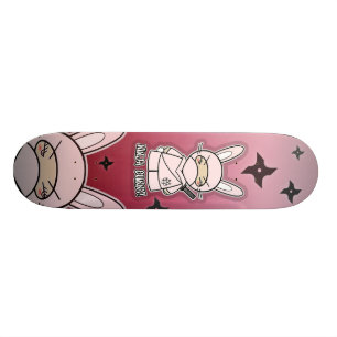 Ninja kanin! Skateboard Bräda 19,5 Cm
