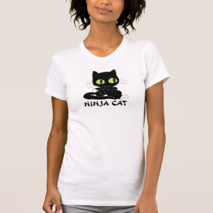 Ninja katt t-shirt