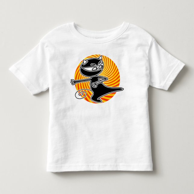 Ninja katt tröja (Framsida)