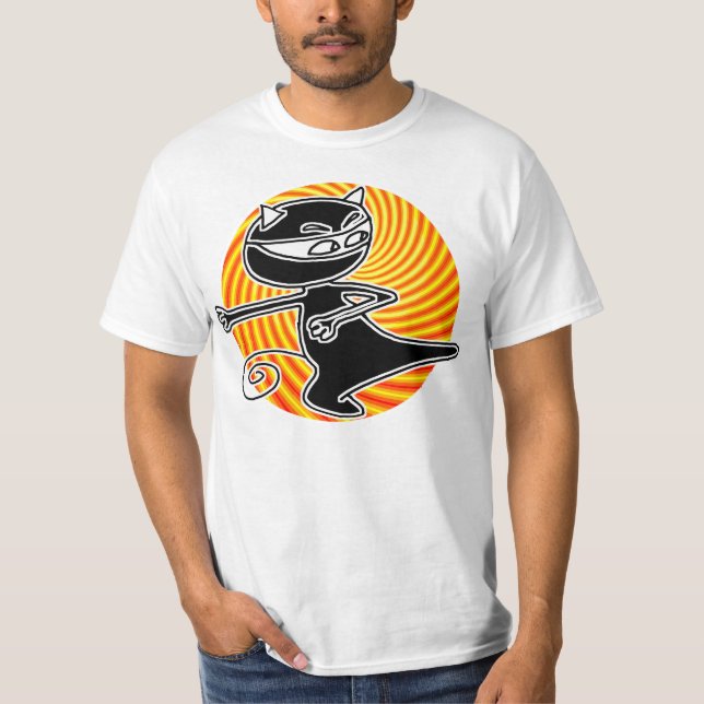 Ninja katt tröja (Framsida)