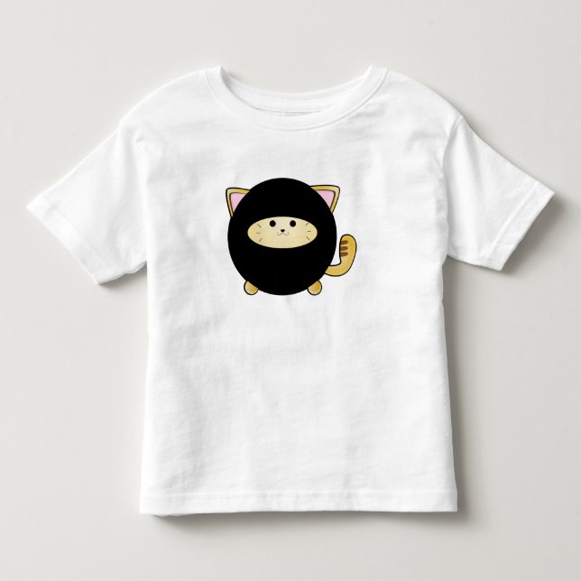 Ninja kattT-tröja Tee Shirt (Framsida)