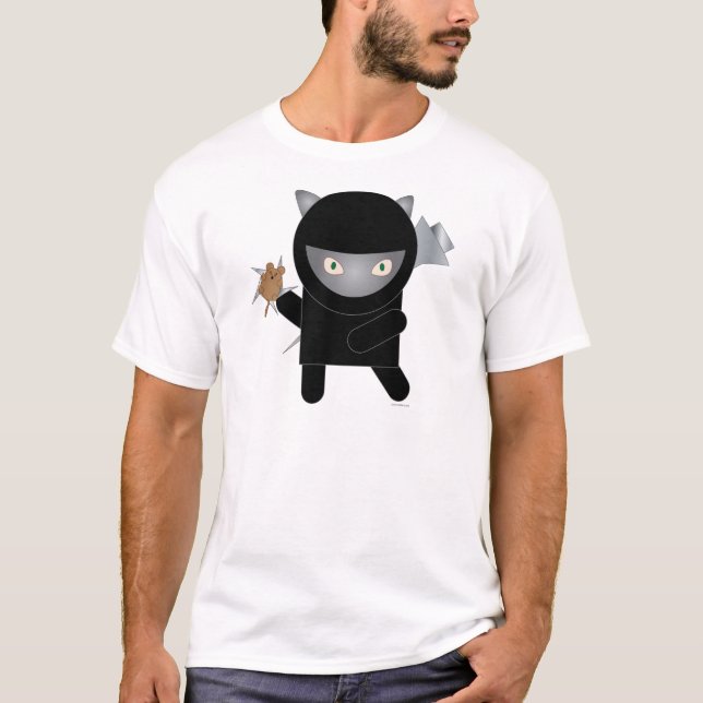 Ninja Kattunge Animal T Shirt (Framsida)
